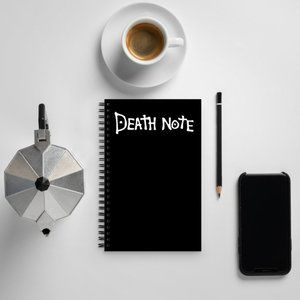Premium "Death Note" Spiral notebook (Customizable)